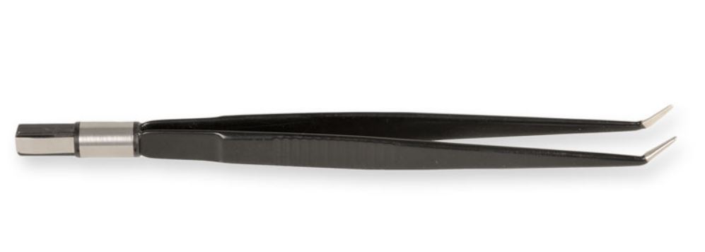 HF Bipolare Pinzette Non-Stick – abgewinkelt